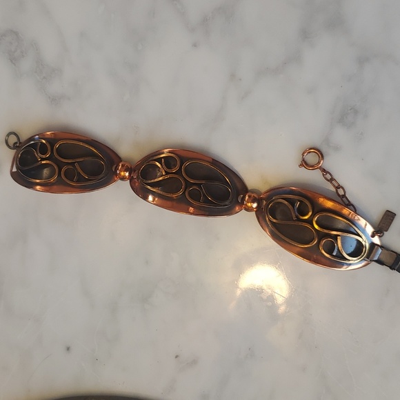 Vintage Genuine Copper Bracelet - Picture 5 of 6